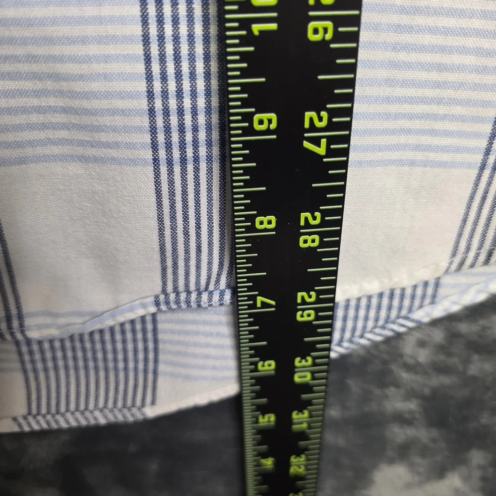 Vintage Levis Silver Label Plaid Button Down Mens Xl